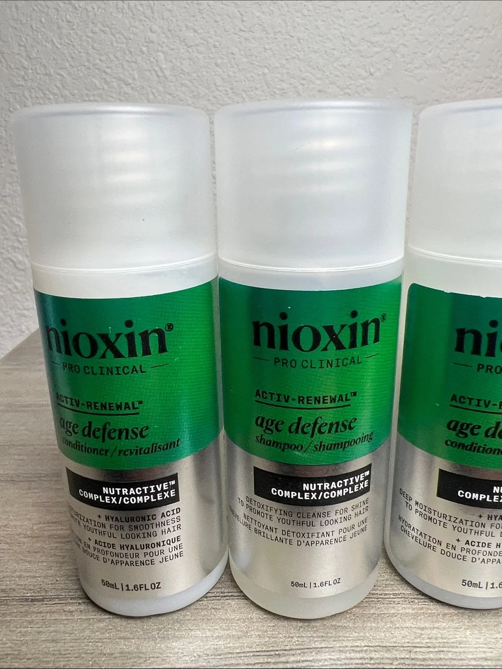 Nioxin Activ Renewal Age Defense Shampoo & Conditioner Set